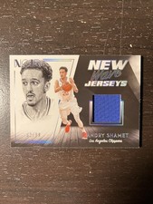 2018-19 Panini Noir Basketball New Wave #NW-LSH Landry Shamet Jersey /99