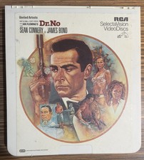 Dr. No 1962 Sean Connery as James Bond - RCA SelectaVision Videodisc