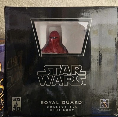 Sanfte riesige Star Wars Emperor's Royal Guard Sammlerstück Mini Büste Brandneu