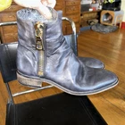 $1498 Ultra Rare John Varvatos Collection Richards Wide Zip Sharpei Boot 9.5