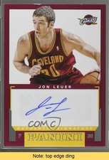 2012-13 Panini Rookie Signatures Jon Leuer #24 Auto READ 0af