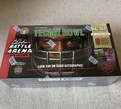 Hit Parade 2024 Tecmo Bowl NFL Football Trading Card Box 160 Cards Auto Insert