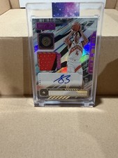 2023-24 Panini Recon Seasoned Pro Patch Auto/25  Scottie Barnes Raptors 