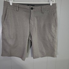 O'Neill Hybrid Shorts Mens 33 Gray Stretch Boardshorts Walkshorts