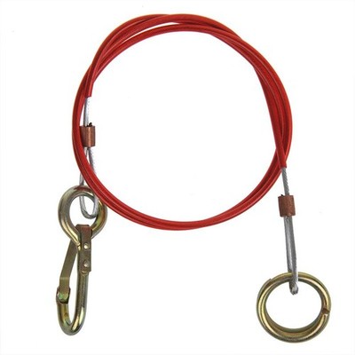 Anhänger Abreißseil 1,5m Ring Sicherungsseil Bremsseil Fangseil Abreisseil AHK