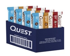 Quest Nutrition Variety Pack Protein Bars, High Protein, Low Carb, Keto