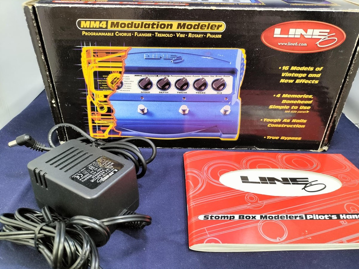 ギター LINE6 MM4 Line6 MM4 Modulation Modeler Guitar Effect Pedal | eBay