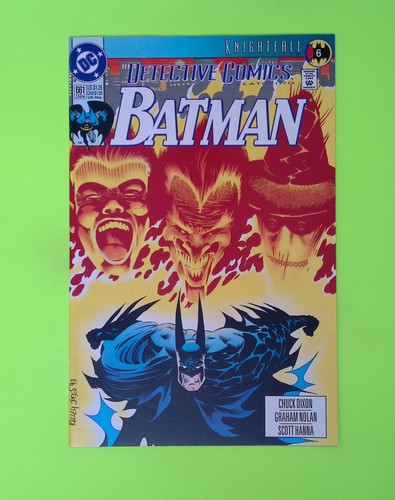 Detective Comics #661 Vol. 1 1993 DC Comics 8.0 Comic Book X215-150