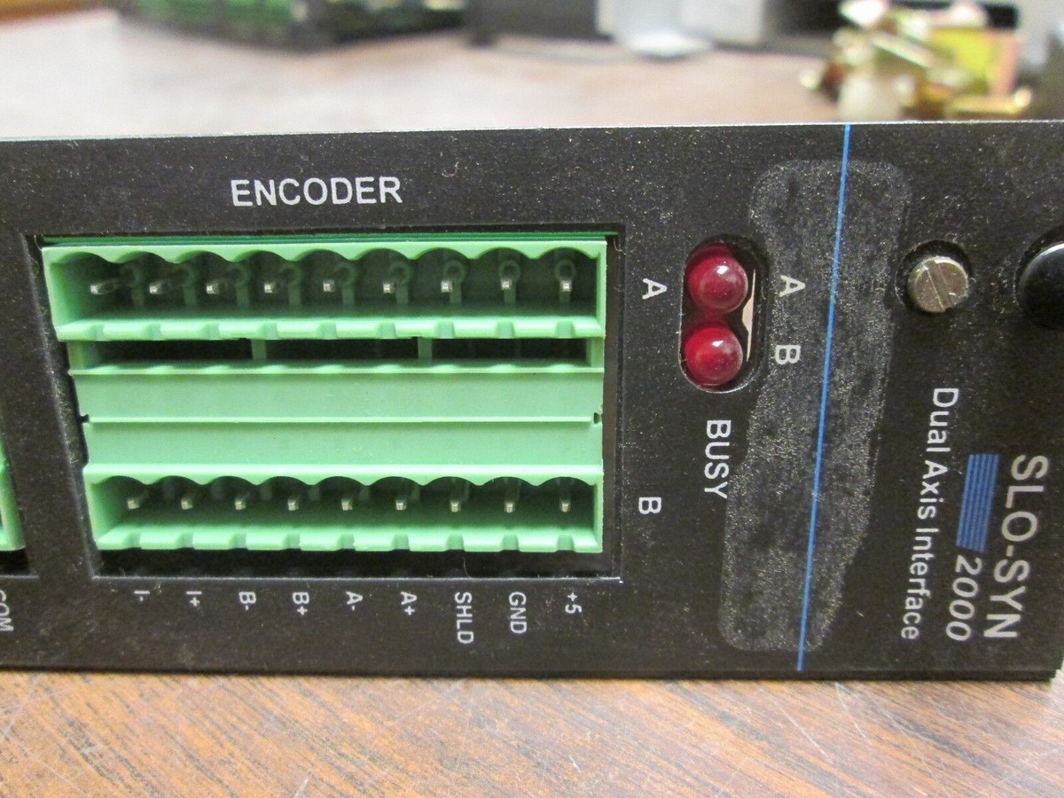 Superlor Electric SLO-SYN 2000 Dual Axis Interface 221797 Superlor Electric SLO-SYN 2000 Dual Axis Interface 221797