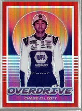 2022 Panini Chronicles Overdrive Red #14 Chase Elliott /99 