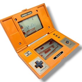 Nintendo Game & Watch Donkey Kong DK-52 Multi Screen Tested Damaged Latch Japan