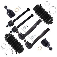 8x Front Lower Ball Joints Inner Outer Tie Rod Ends For 1994-1997 Acura Integra