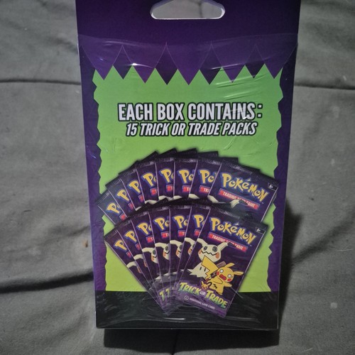 Pokemon Trick or Trade Booster Pack Box 15 Packs 2025 Sealed Walgreens Exclusive - Bild 2 von 4