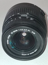 SIGMA ZOOM 18-50mm 1:3.5-5.6 DC, LENS MADE IN JAPAN, GREAT!