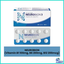 1X NEUROBION 60's Vitamin B1, B6, B12 Improves Nerve Health & Function FREE SHIP