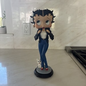 Betty Boop Motorcycle Figurine | eBay