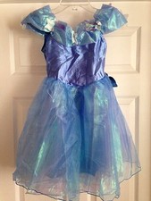 NWT 2015 DISNEY PARKS WORLD LAND CINDERELLA LIVE Fancy Dress COSTUME 2/3