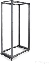StarTech 4-Post 42U Mobile Open Frame Server ...