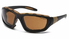 Carhartt BRONZE ANTI FOG Padded Safety Glasses ANSI Z87+ Protective Work Eyewear