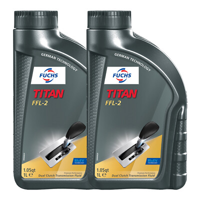 Fuchs 2 Liter TITAN FFL-2 Automatic Dual Clutch Transmission Fluid 2 x 1L