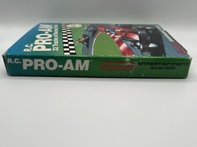 R.C. Pro-Am Nintendo NES CIB RC Juego Completo En Caja Juego, Caja y Manual 