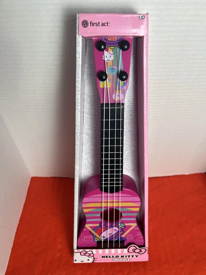 全新带盒 Hello Kitty 尤克里里琴 — 第 2/4 张图片