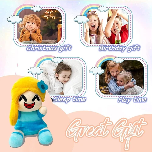 OMZ Plüschpuppe Omziscool/Crystal/Heather/Roxy Cartoon Figuren Stofftier Puppe Spielzeug - Bild 5 von 45