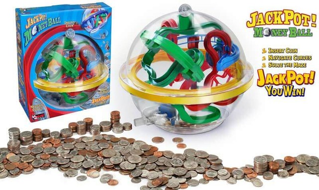 puzzle ball money bank