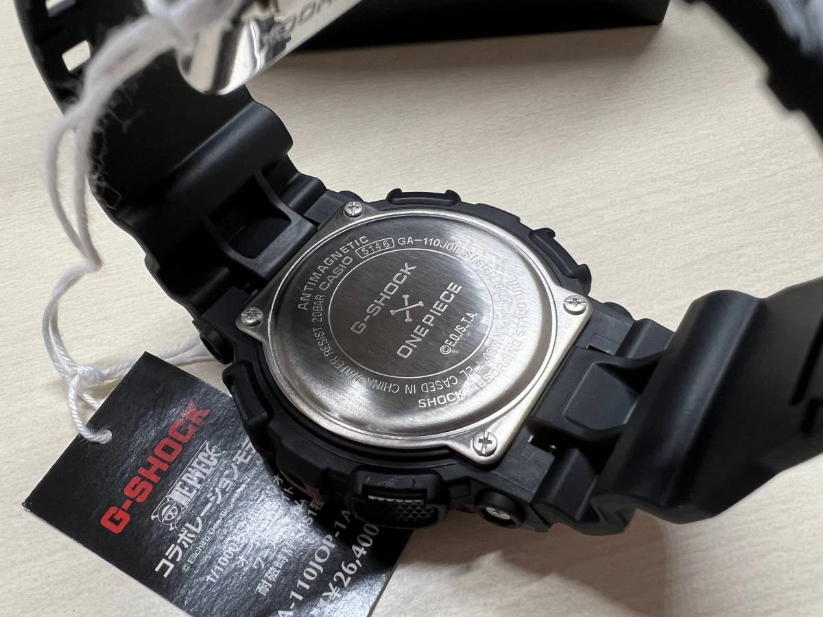 CASIO G-SHOCK x ONE PIECE Collaboration Model GA-110JOP-1A4JR from