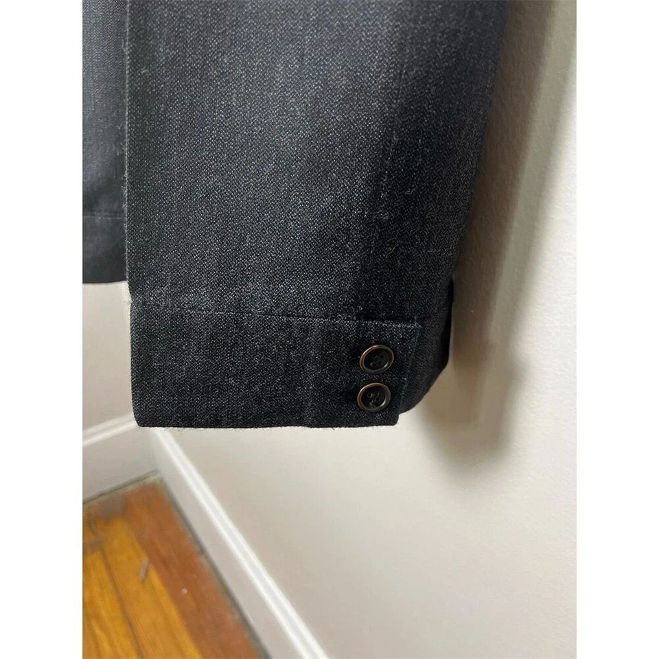 Pantalones de vestir capri grises vintage para mujer J.Crew talla 8 mezcla de lana pierna recta Foto 3 de 4