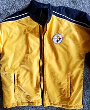 Pittsburgh Steelers Pro Player Vintage Coat Jacket L
