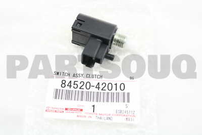 8452042010 Genuine Toyota SWITCH ASSY, CLUTCH START 84520