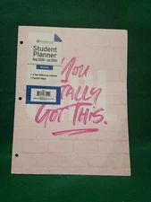 Plan Ahead Monthly Student Planner 