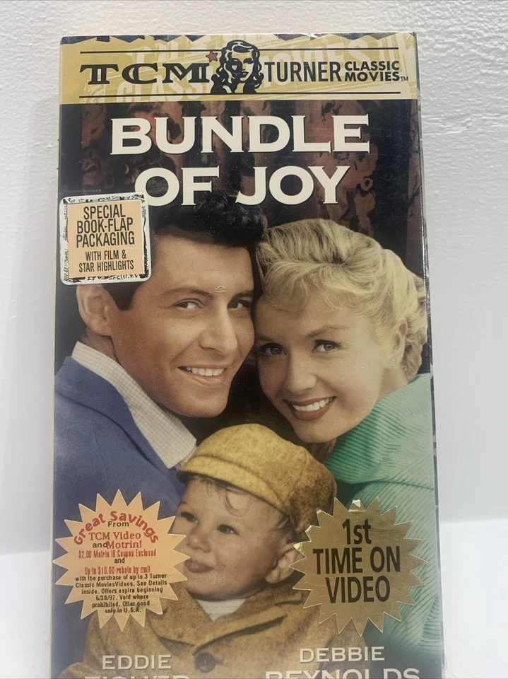 Bundle of Joy starring Eddie Fisher & Debbie Reynolds (VHS) - Image 2 of 4