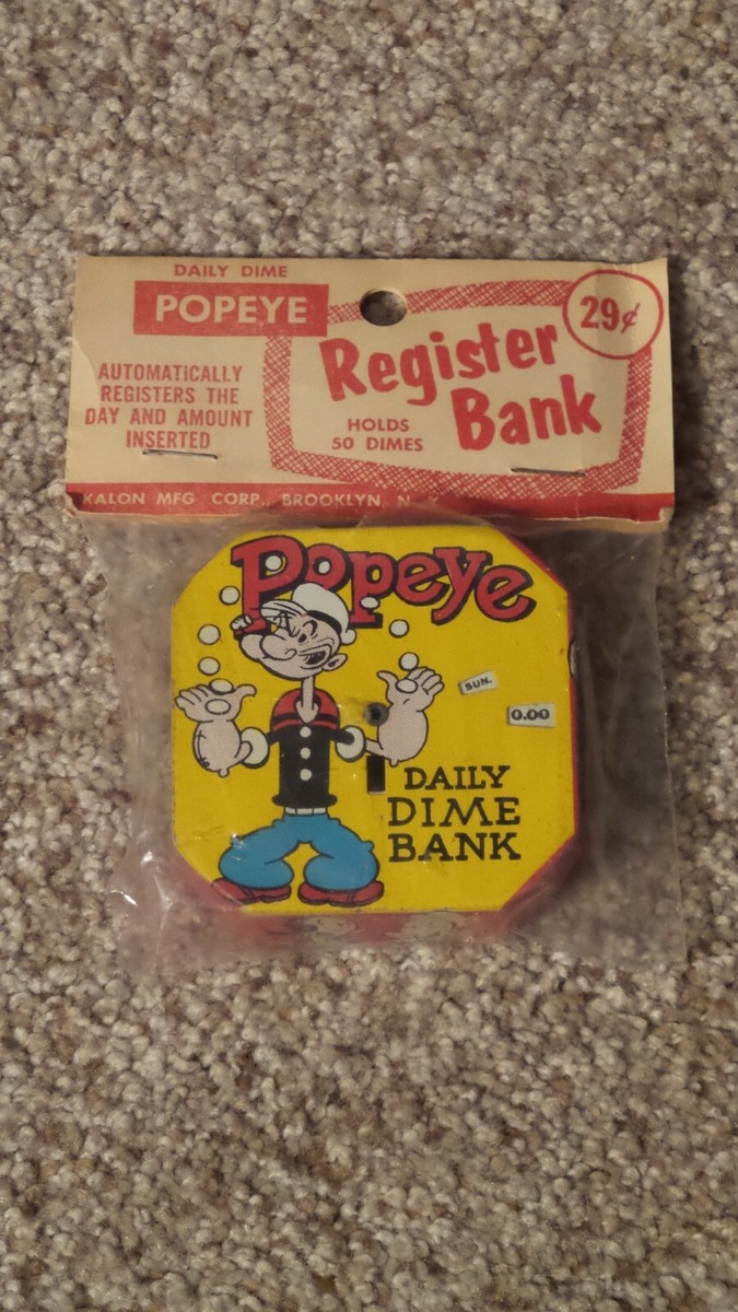 50s ポパイ ダイム バンク popeye 50s ポパイ ダイム バンク popeye