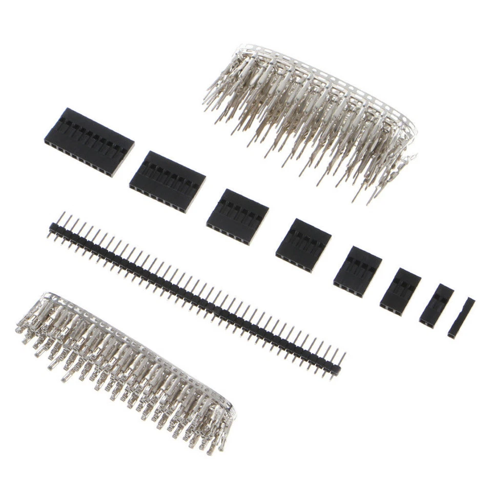 For Arduino Wire Jumper Pin Header Connectors 2.54mm Housing Female Kit 1450Pcs - Image 4 of 4