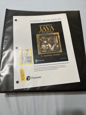 Introduction to Java Programming and Data Structures, Comprehensive Version...