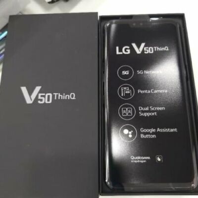 LG V50 ThinQ 5G - 128 GB - Black (Unlocked) for sale online | eBay