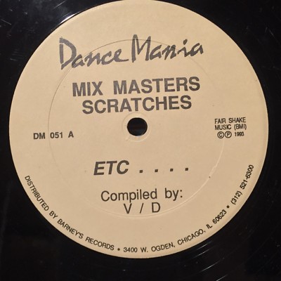 Mix Masters Track Stars Scratches Etc Computer VG+ DANCEMANIA house techno dj