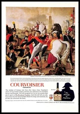 1964 Courvoisier Cognac Vintage PRINT AD Napoleon Luxury Spirits Brandy Heritage