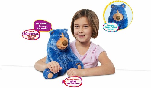 WONDER PARK SLEEP TALKING BOOMER ANIMATED PLUSH BEAR EYES HEAD MOVE 20 PHRASES! - Picture 1 of 12
