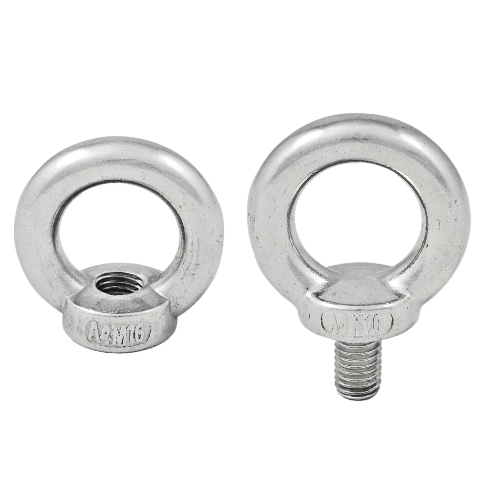 A2 Ringmutter DIN 582/580 Ringschraube ähn. DIN 580/582 M6 bis M 16 Edelstahl - Bild 2 von 3