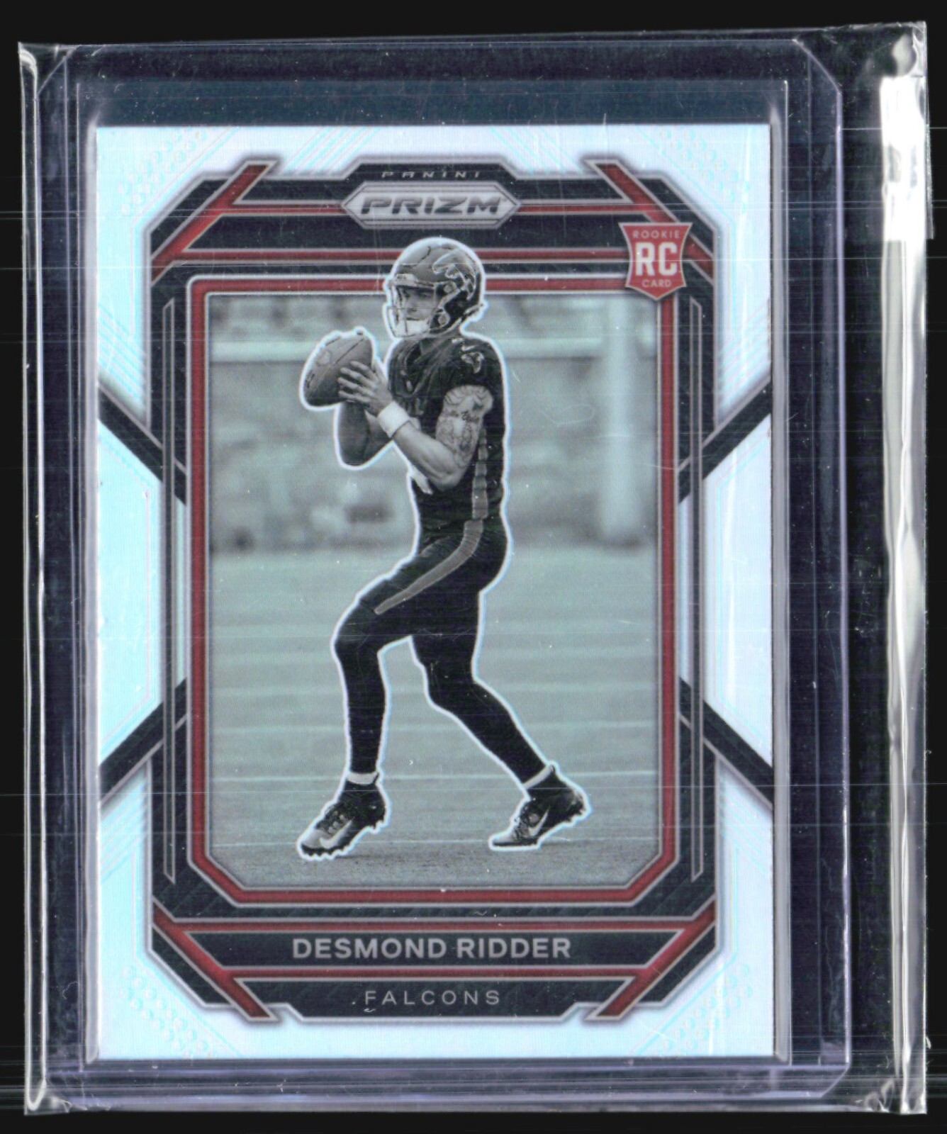 2022 Panini Prizm - Rookie Variation Silver Prizm #302 Desmond Ridder (RC)