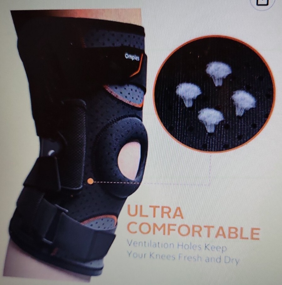 Omples Hinged Knee Brace for Knee Pain Knee Braces Meniscus Tear