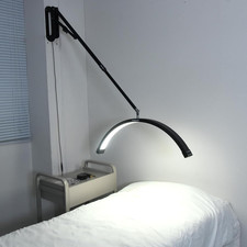 Wall Mounted Half Moon Lamp for Lash Extension LED Lash Beauty Light Dimmable La