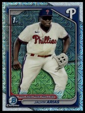 2024 Bowman Chrome #BCP-226 Jalvin Arias Prospects Mojo Refractors