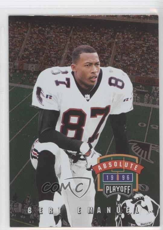 1996 Playoff Absolute Bert Emanuel #086 0b5