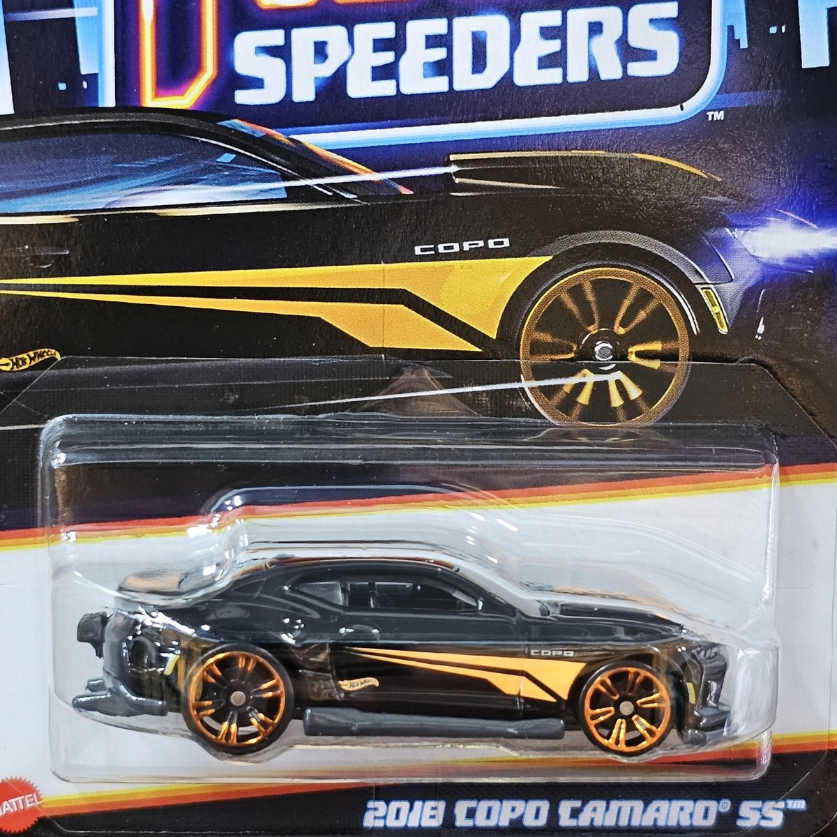2025 HOT WHEELS 2018 COPO CAMARO SS EXCLUSIVE NEON SPEEDERS