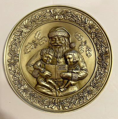 Night Before Christmas-Albert C. Petitto-Hudson Fine Pewter Numbered 6'' 1978