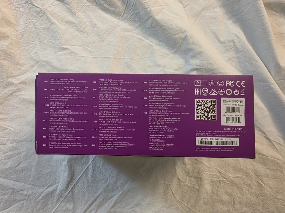 Cooler Master V850 SFX Gold  850W 80 PLUS Gold Alimentatore Full Modular - Immagine 3 di 4